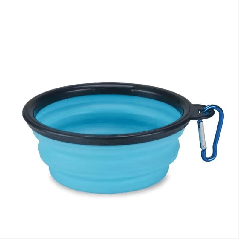 Gamelle Pliable en Silicone pour Chien & Chat – Bol Portable Antidérapant, Léger et Résistant pour Voyage & Extérieur