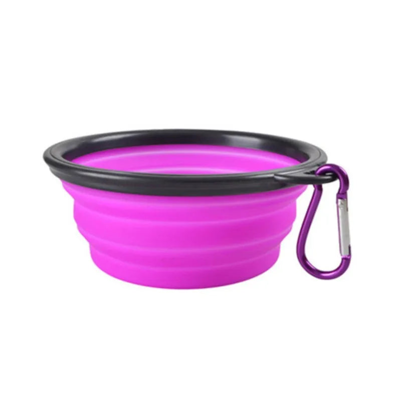 Gamelle Pliable en Silicone pour Chien & Chat – Bol Portable Antidérapant, Léger et Résistant pour Voyage & Extérieur