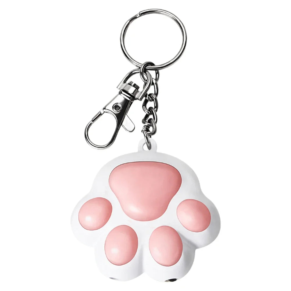 Jouet Laser Pattes de Chat – USB Rechargeable, 5 Motifs LED Interactifs pour Chats & Chiots, Accessoire d’Entraînement Ludique