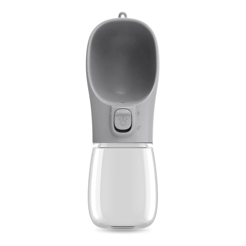 Gourde Portable pour Chien 350ml – Bouteille d’Eau de Voyage Antifuite avec Bol Intégré