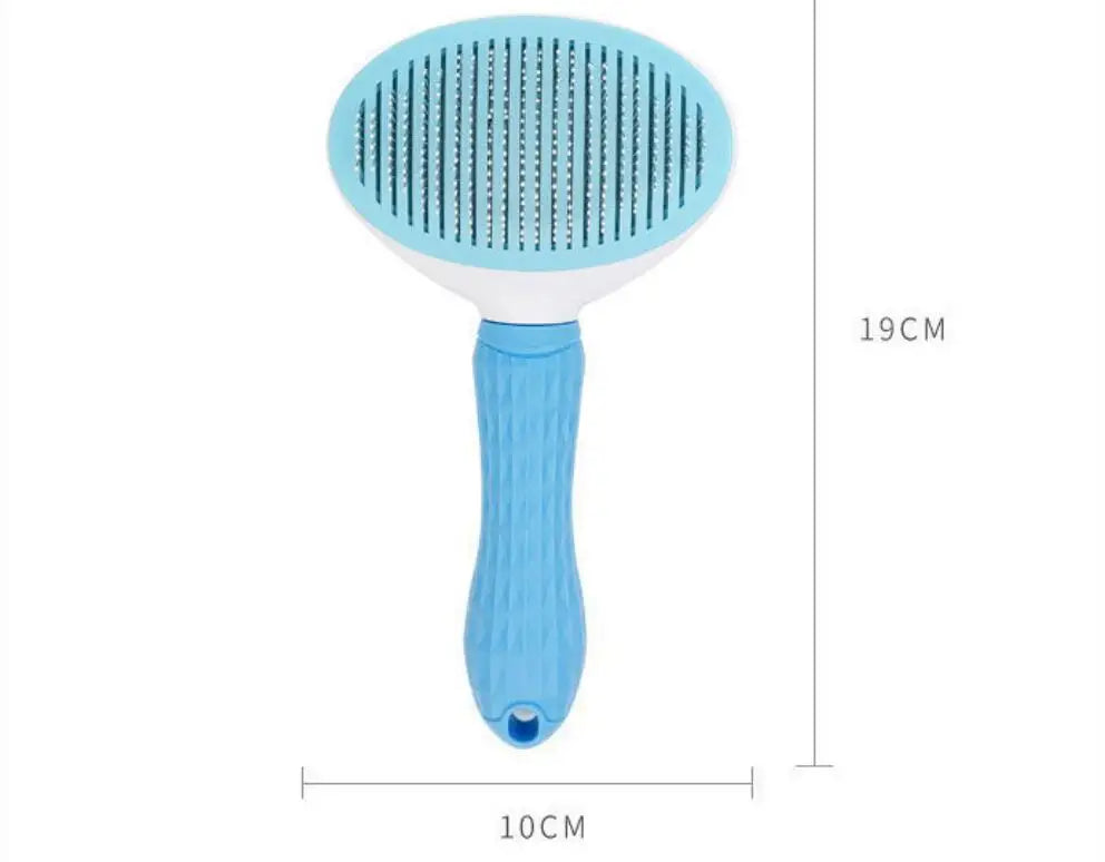 🪮 Brosse Démêlante Inox pour Chien & Chat – Soin Doux et Brillance Naturelle
