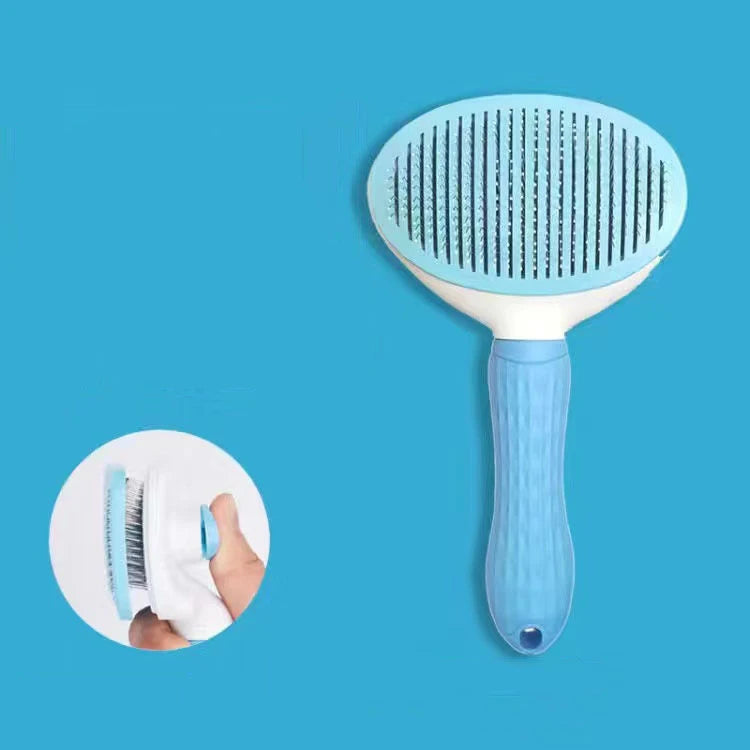 🪮 Brosse Démêlante Inox pour Chien & Chat – Soin Doux et Brillance Naturelle