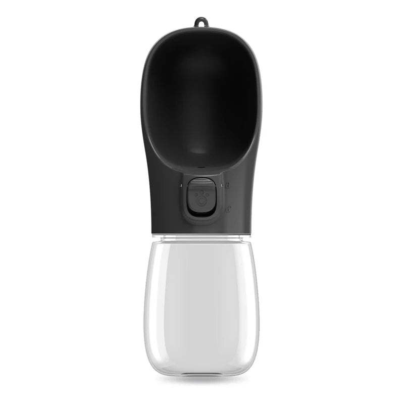 Gourde Portable pour Chien 350ml – Bouteille d’Eau de Voyage Antifuite avec Bol Intégré