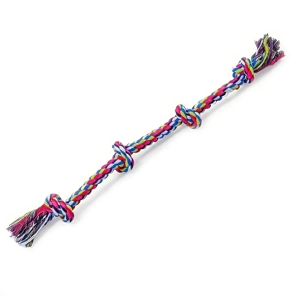 💪 Corde de Jeu Résistante pour Chien – Tir à la Corde & Mâchonnement Anti-Destroy