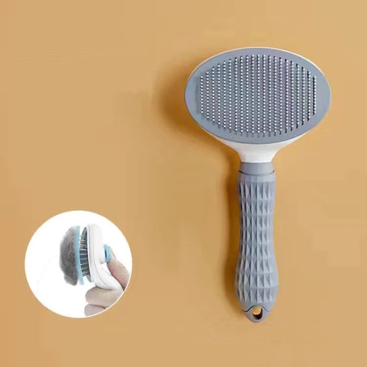 🪮 Brosse Démêlante Inox pour Chien & Chat – Soin Doux et Brillance Naturelle