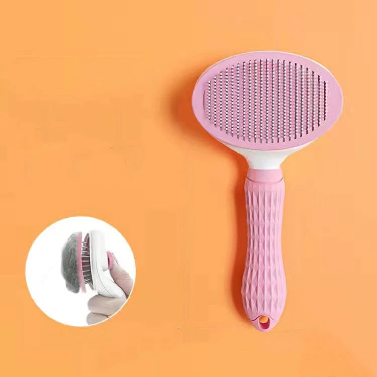 🪮 Brosse Démêlante Inox pour Chien & Chat – Soin Doux et Brillance Naturelle