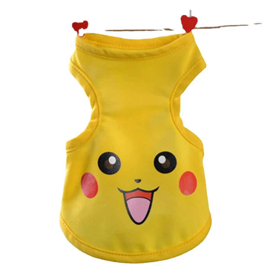 🐶 Débardeur Cartoon Miniso pour Chien & Chat – Léger, Confortable & Plein de Style