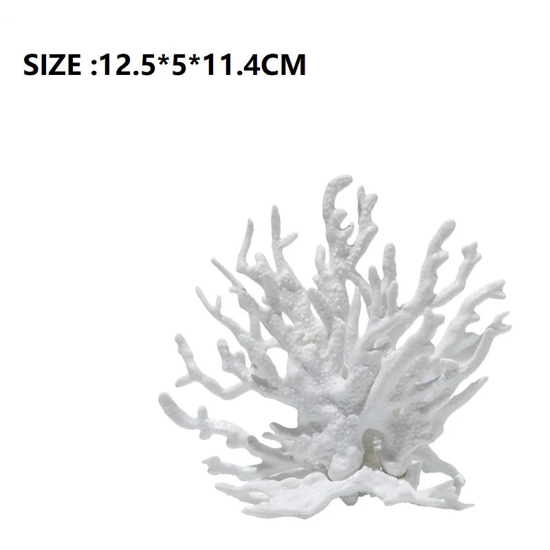 Décoration Aquarium – Corail Artificiel en PVC, Plante Aquatique Réaliste pour Aquascaping