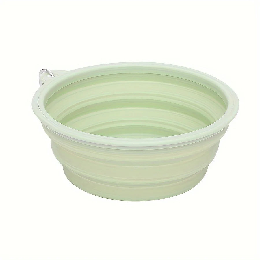 Gamelle Pliable en Silicone pour Chats et Chiens – Bol de Voyage Portable, Léger et Coloré, Idéal pour l’Eau et la Nourriture