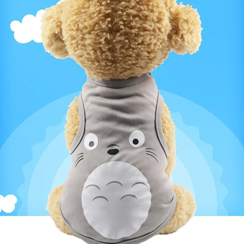 🐶 Débardeur Cartoon Miniso pour Chien & Chat – Léger, Confortable & Plein de Style