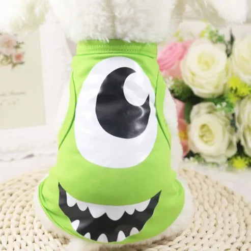 🐶 Débardeur Cartoon Miniso pour Chien & Chat – Léger, Confortable & Plein de Style