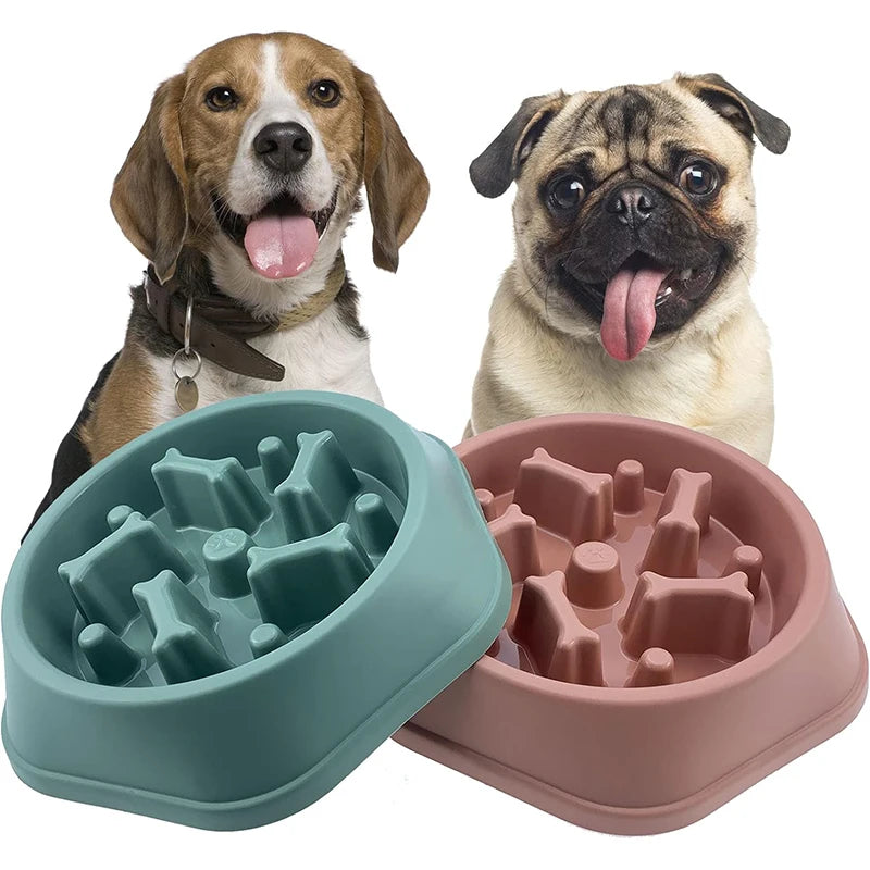 🍽️ Gamelle Anti-Glouton pour Chien – Mangeoire Interactive & Anti-Étouffement
